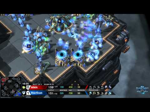 WCS Global Finals 2014 Starcraft 2 - Ro16 - MMA vs Stardust