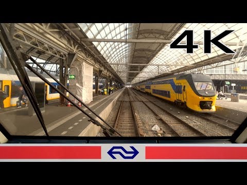 4K CABVIEW HOLLAND Schiphol - Amsterdam SLT 2018