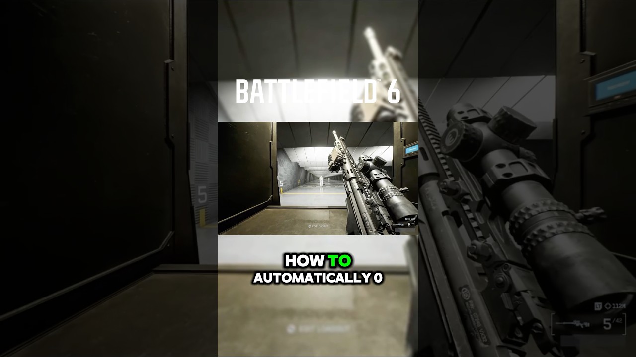 Sniper Zeroing Trick In Battlefield 6 That Will Blow Your Mind!