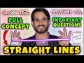 Straight Lines Class 11 Chapter 9 New Syllabus Full Concept Questions Solutions One Shot Maths