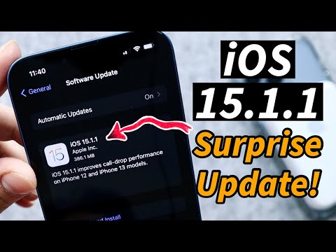 iOS 15.1.1 Released! BIG Issue Resolved! Very Important Update