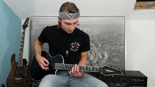 Trampled Down Below Guitar Lesson - Black Label Society - Rhythm (with tabs)