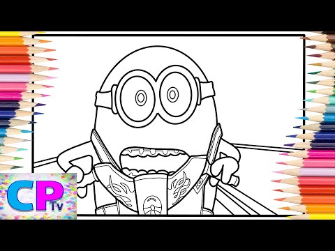 Minions: The Rise of Gru Coloring Pages/Minions on a Motorbike/Elektronomia - Sky High [NCS Release]