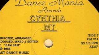 Cynthia MT ‎- I Can't Stop - (Instrumental)