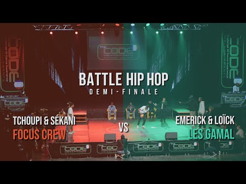BATTLE HIP HOP [Demi-finale] - FOCUS CREW vs LES GAMAL - The CODE HIP HOP FRANCE 2022
