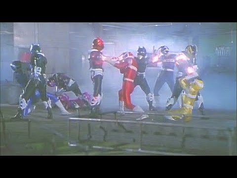 メガレンジャー 第38話 Megarangers defeated