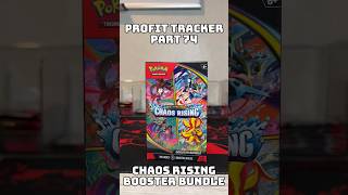 Profit Tracker Part 74: Chaos Rising Booster Bundle #pokemonchannel #pokemon #pokemoncards
