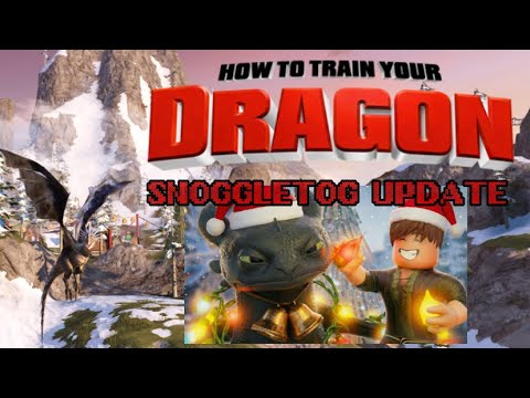 The new SNOGGLETOG update in ROBLOX httyd 