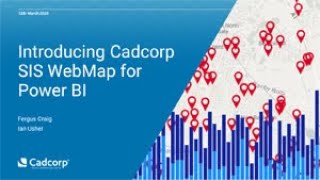 [Webinar] Introducing Cadcorp SIS WebMap for Power BI
