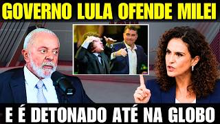 Governo Lula cai em armadilha, ofende Milei e é detonado até pela militância da Globo!
