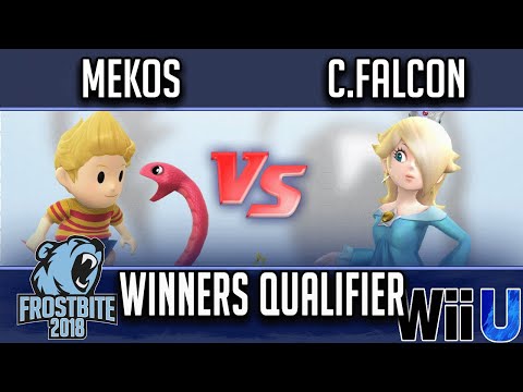 Frostbite 2018 Smash 4 Singles  WINNERS QUALIFIER - ATU|CsG | Mekos (Lucas) vs  C.Falcon (Rosalina)