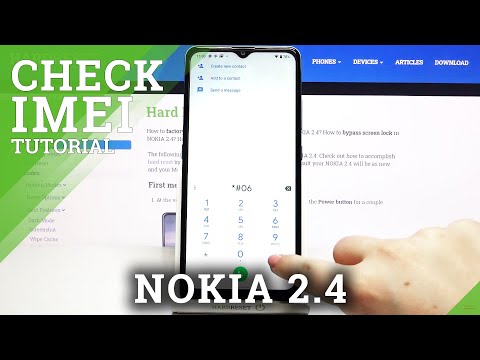 How to Check IMEI & SN in NOKIA 2.4 – Check IMEI Status