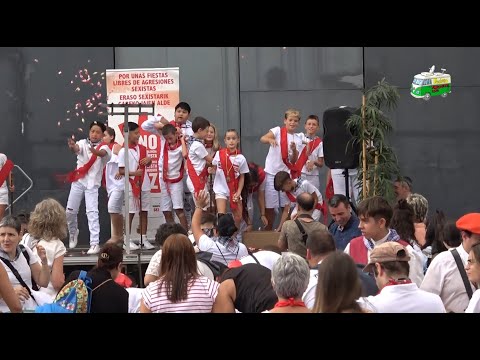 [VIDEO] Día del Txiki en fiestas de Burlada