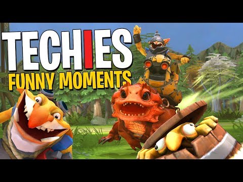 Afraid of Techies? - DotA 2 Funny Moments