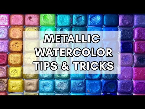 Mastering Metallic Watercolors: Tips, Tricks, and Techniques!