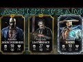 Mkx Mobile Assist Team Pretty Lady LEATHERFACE Gameplay