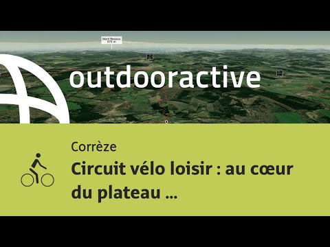 parcours VTC - Corrèze: Circuit vélo loisir : au cœur du plateau de Millevaches