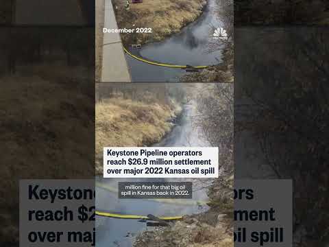 Keystone Pipeline operators reach $26.9 million settlement over major 2022 Kansas oil spill