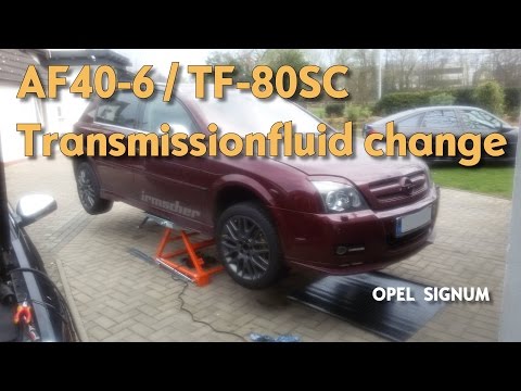 🔧 AF40-6 / TF-80SC ATF How To Oilchange ᴴᴰ