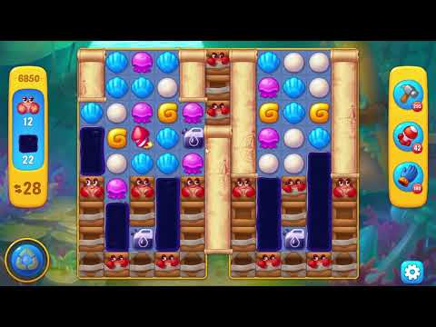 Fishdom 6850 Level - 31 moves - NO BooSTERS