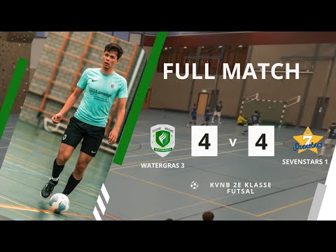 GZV Watergras 3 vs Sevenstars 1 | 4-4 | 2e klasse futsal | 12-12-2025