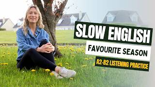 Slow English A2-B1 | Learn English Through Real Life in Ireland | Seasons and Weather Vocabulary