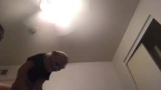 Bobs helmet fell off!