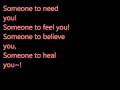 Someone by Everfound (lyrics) [HD] 