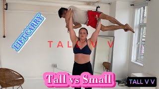 Tall Woman Little Man Lift and carryLIFT CARRY TAL
