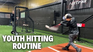 Easy Hitting Routine With 9 Year Old