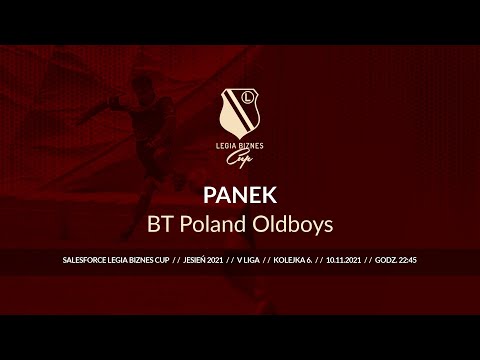 Skrót spotkania PANEK - BT Poland Oldboys ( Legia Biznes Cup Jesień 2021 )