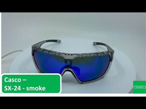 Casco - SX-24 - Farbe: smoke-blue - 360°