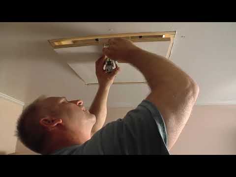 How to install Werner AA1510B Compact Attic Ladder