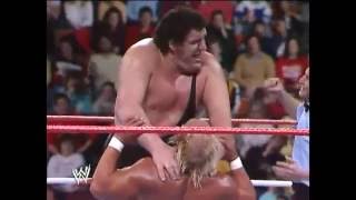 Hulk Hogan vs Andre The Giant (The Main Event) 1988