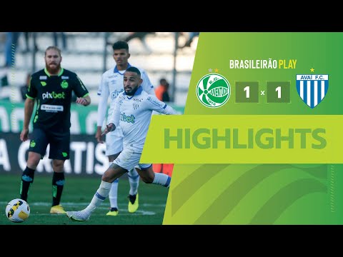 JUVE y AVAI IGULARON EN UN CHOQUE CLAVE PARA EL DESCENSO | Resumen Juventude 1x1 Avai #Brasileirao