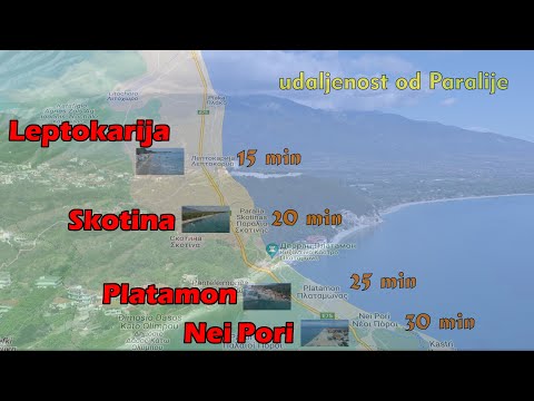 Nije Grčka Paralija?! 16.05.2021. - Letovališta i plaže nadomak Paralije i Olimik Biča