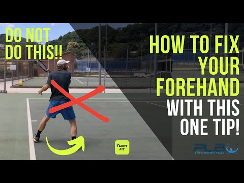 How to Fix Your Forehand with this One Tip I JM Tennis - Online Tennis Training Programs