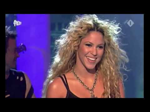 Shakira - Whenever Wherever (Live at De TV Show, Netherlands 2002) HD