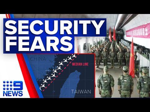 China and Taiwan conflict to escalate within three years, says expert | 9 News Australia