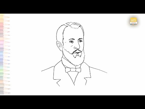 Dmitri Ivanovsky drawing easy | Art tutorial | How to draw Dmitri Ivanovsky step by step #artjanag