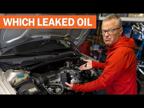 Volvo P2 XC70 Oil Leak On Front Of The Block - Is It The Oil Trap Box / Hose Or Oil Pressure Sensor?