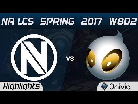 NV vs DIG Highlights Game 2 NA LCS Spring 2017 W8D2 EnvyUS vs Dignitas
