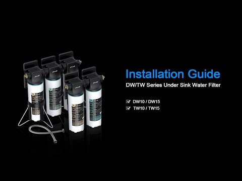 Frizzlife DW Dual-Stage & TW 3-Stage Series Direct Connect Water Filters   Install Guide