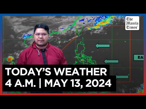 Today's Weather, 4 A.M. May 13, 2024