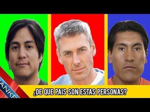 ¿PUEDES ADIVINAR DE QUE PAÍSES SON ESTOS ROSTROS?