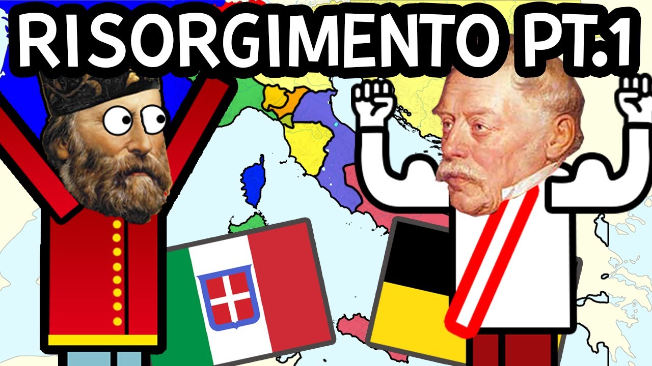 I Guide to you the ITALIAN UNIFICATION in a different way (Part 1)