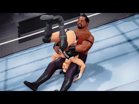 WWE 2k22: Faarooq vs Tessa Blanchard, intergender wrestling