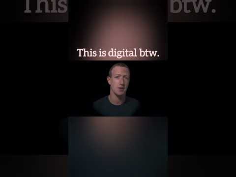 Mark's NEW Meta Avatar Looks More Real Than Him💀 #shorts