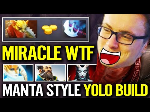 MIRACLE [Bounty Hunter] Manta Style!!? WTF YOLO Build 99% Suprise vs Fat Enemy | Dota 2 Pro Gameplay