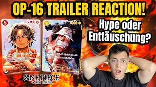 OP-16 Trailer REAKTION! - DAS hat niemand erwartet!! | One Piece TCG Deutsch